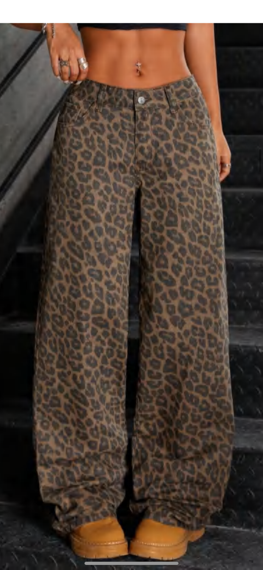 Jeans animal print