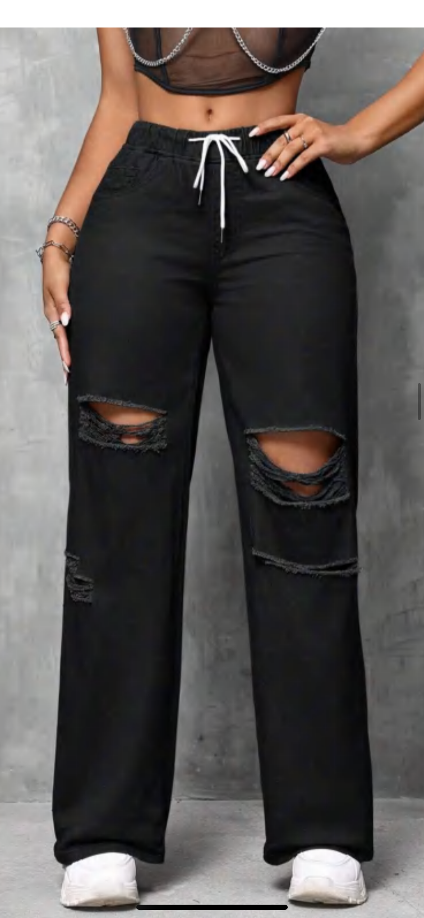 Jeans negro