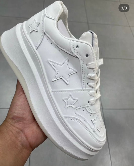 Zapatilla casual estrellas